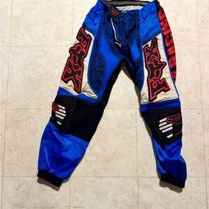 Fox Racing Blue and Black Gear